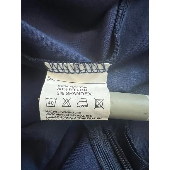 Mea Meor 2 Piece Studded Skirt Set Blue Size M EUC - Picture 11 of 13